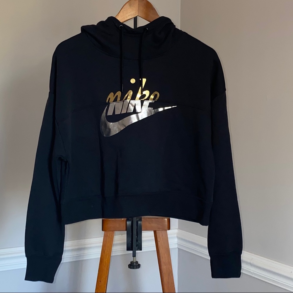 Nike Black Hoodie Sweater M
